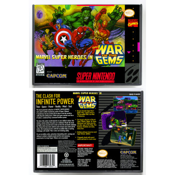 Marvel Superheroes in War of the Gems